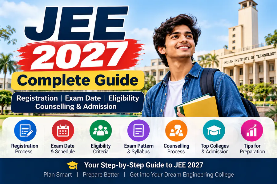JEE 2027 Registration, Exam Date, Eligibility, Counselling & Admission Guide